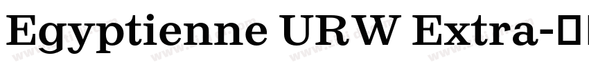 Egyptienne URW Extra字体转换 Egyptienne URW Extra字体转换